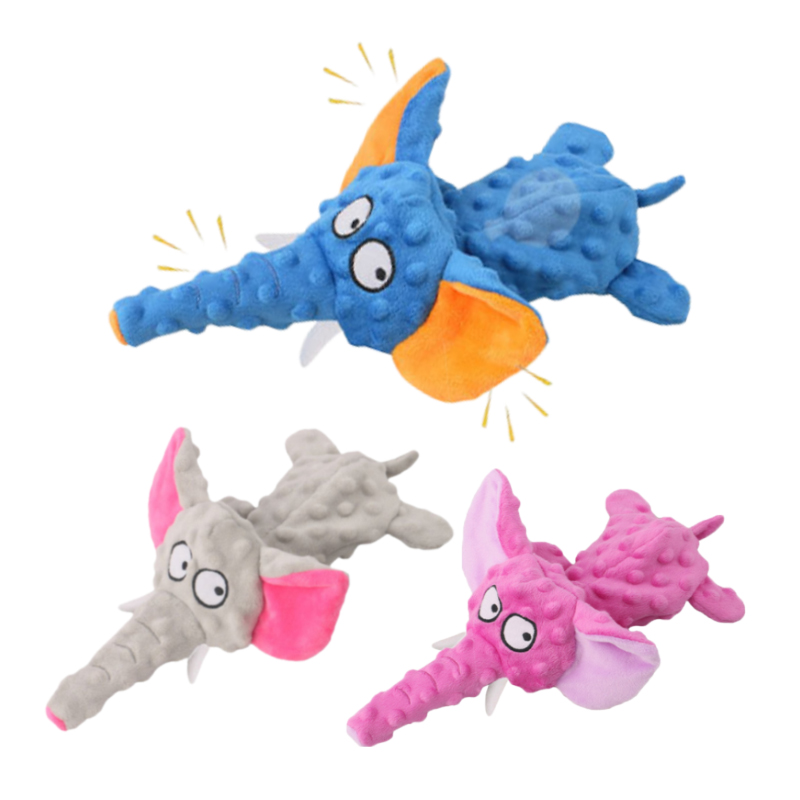 Suction Cup Dog Tug Toy - Small Plush Raw Dog Toys Squeak
