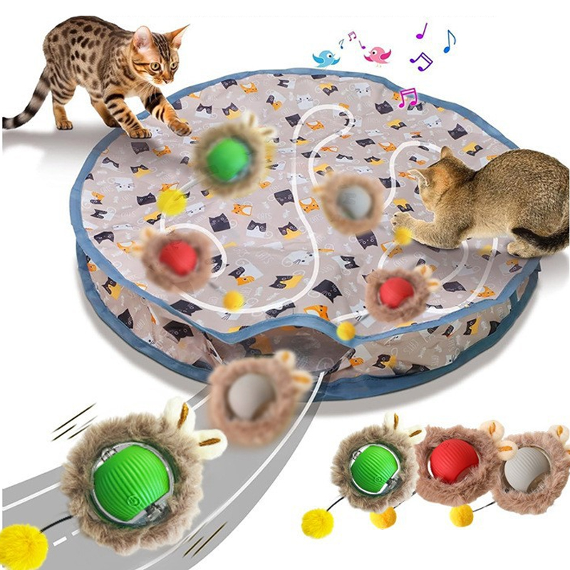 Snuffle Mat For Dogs - Smart Interactive Cat Toys Ball Fast