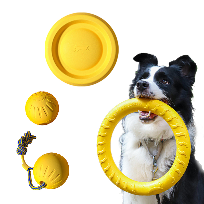 EVA Durable Dog Toys 4 Pack  F - Indestructible Dog Chew Toy 评论和价格