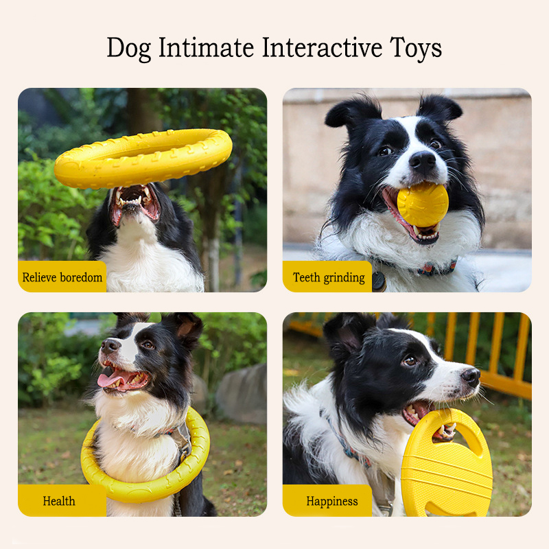 EVA Durable Dog Toys 4 Pack  F - Indestructible Dog Chew Toy 评论和价格
