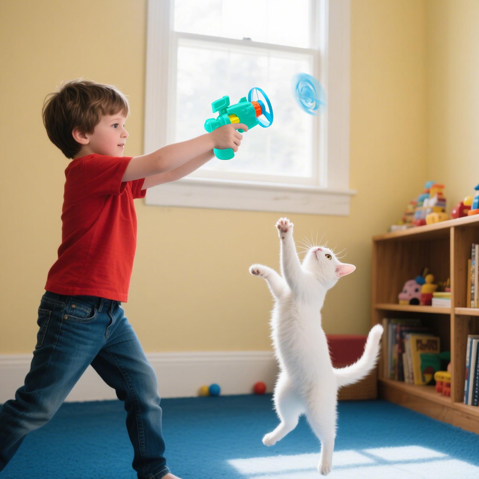 Cats Interactive Flying Saucer - Flying Disc Dog Training Toy 评论和价格