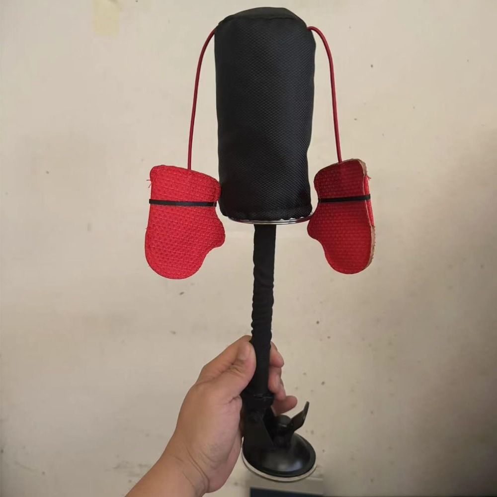 Suction Cup Base Cat Boxing To - Interactive Squeaky Plush Dog Toy 评论和价格