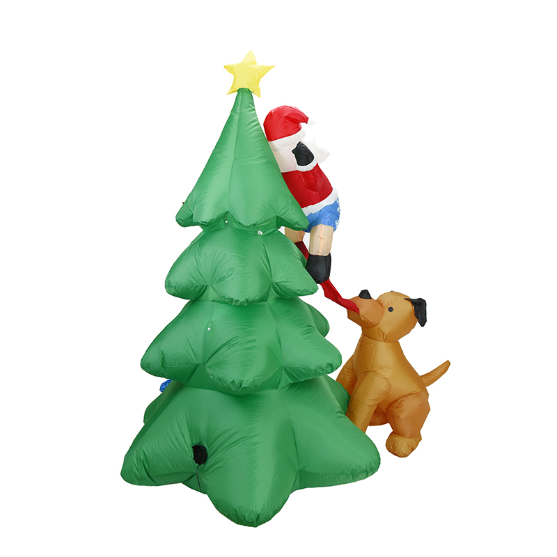 6.5ft Inflatable Christmas Inf - Suction Cup Dog Tug Toy 评论和价格