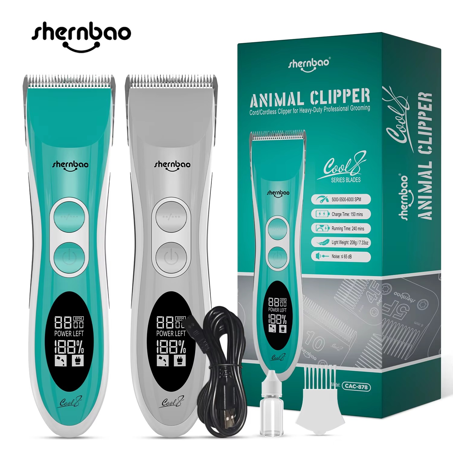 Shernbao CAC-878 Professional  - Pet Grooming 评论和价格