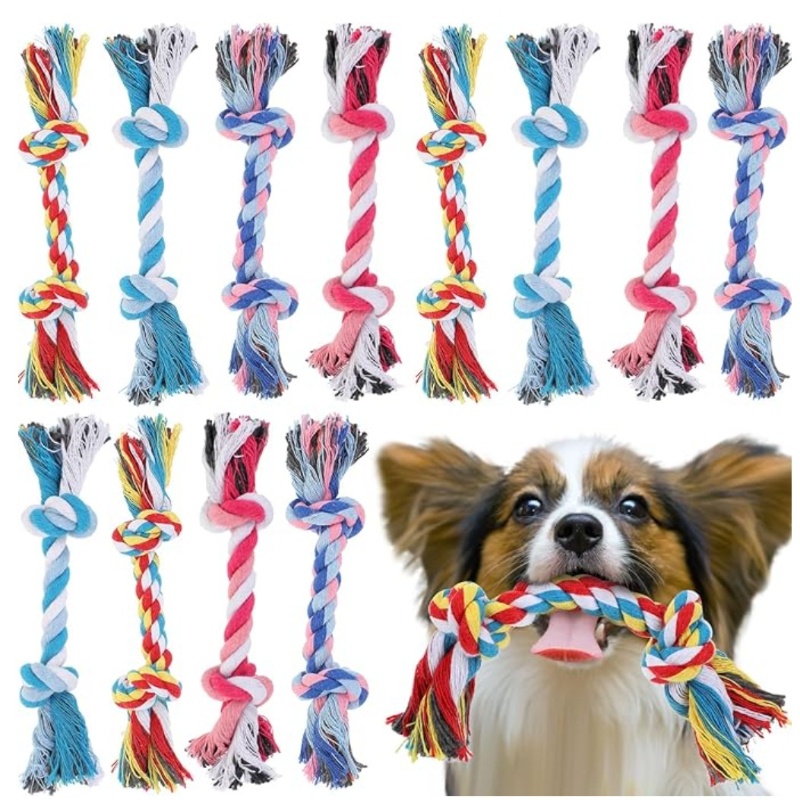 Dog Toy Pet Molar Bite-resista - Interactive Squeaky Plush Dog Toy 评论和价格