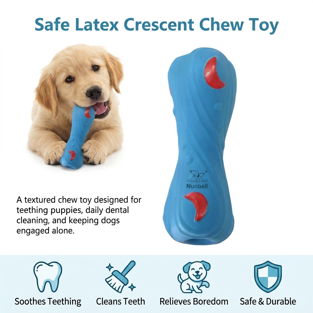 1pc Dental Cleaning Toy Natura - Teeth Cleaning Dog Chew Bone 评论和价格