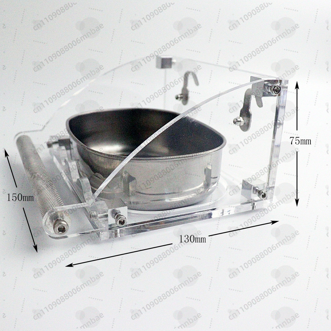 Parrot food box stainless stee - Pet Feeders 评论和价格