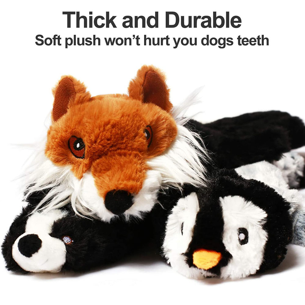 Funny Simulated Animal No Stuf - Indestructible Dog Chew Toy 评论和价格