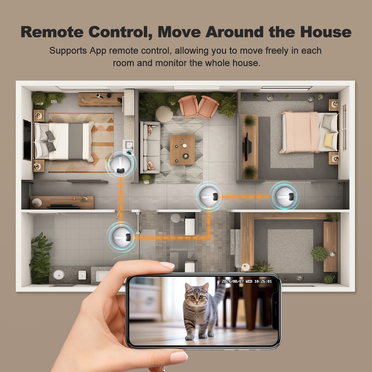AI Pet Companion Robot Mobile  - Cat Toys 评论和价格