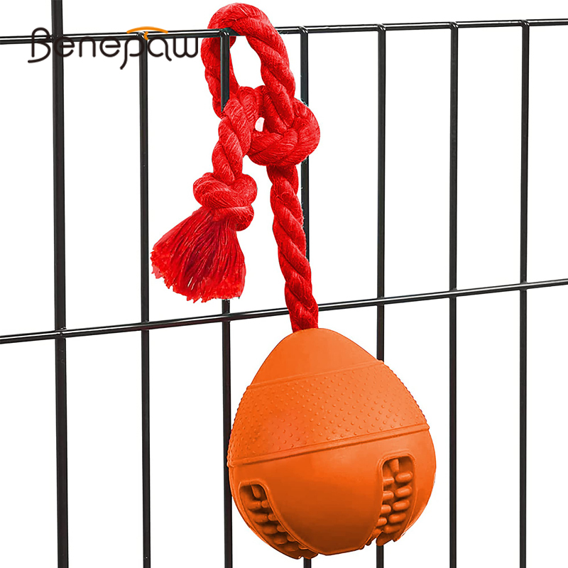 Benepaw Interactive Dog Toys E - Rubber Treat Dispensing Dog Toy 评论和价格
