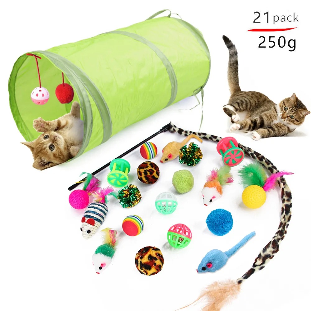 Kitten Play Toy Assortment Fea - Catnip Interactive Plush Mouse 评论和价格